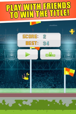 Overhead Kick Champion - Keepy Uppy Flappy Cup Game screenshot 3