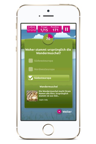 Wasser Quiz screenshot 3