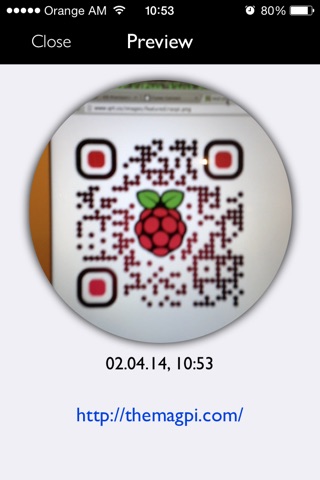 iQR - QR Code and Barcode Reader screenshot 3