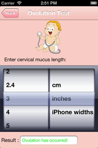 Get Pregnant Fertility Ovulation Test screenshot 2