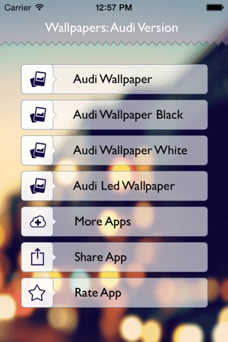 Wallpapers: Audi Version screenshot 2