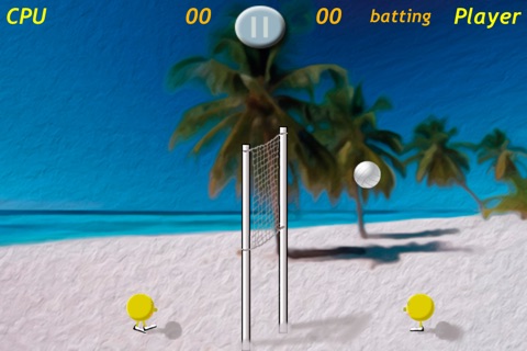 Simple beach volleyball free screenshot 3