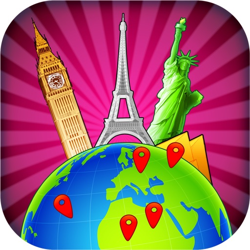 Guess The Country: Find The Place In A 4 Pics World Quiz Game For Boys, Girls and Family