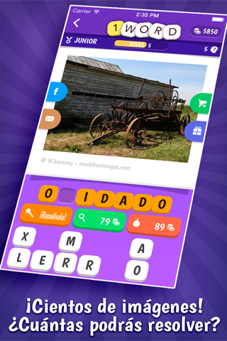 1 Word - a free quiz game screenshot 4