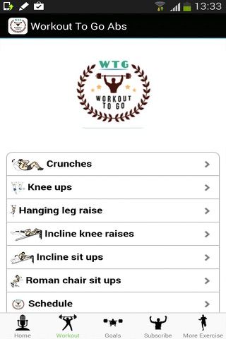 WorkoutToGoAbsi screenshot 3