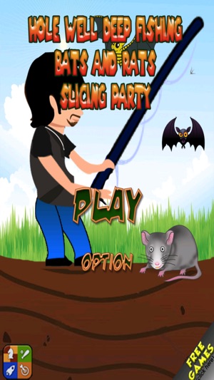 Hole Well Deep Fishing - Bats and Rats slicing party - Free (圖1)-速報App