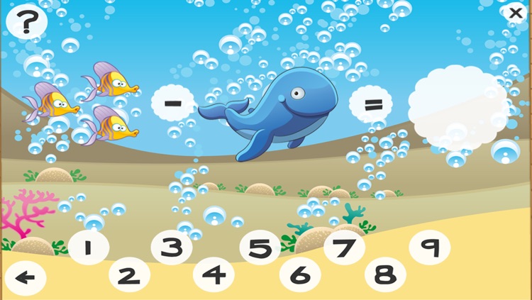 Underwater math game for children age 3-6: Learn the numbers 1-10 for kindergarten, preschool or nursery school screenshot-4