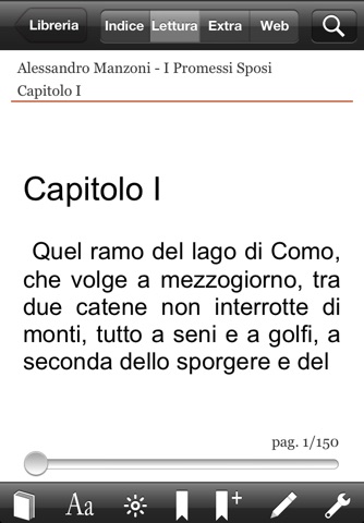 Narrativa italiana screenshot 2