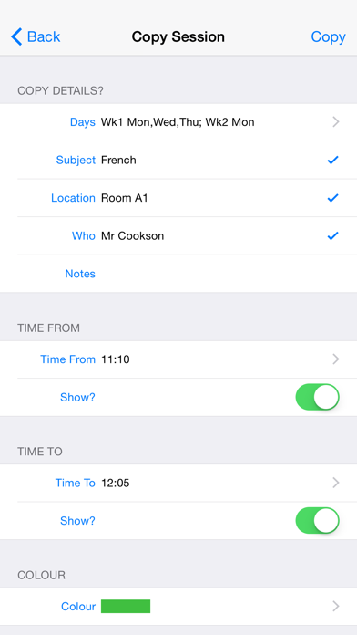 How to cancel & delete School Timetable - Lesson & Course Schedule for Student, Teacher, Organiser from iphone & ipad 4