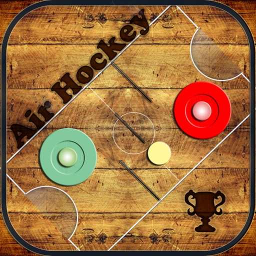 Air Hockey - Wood with Obstacles icon