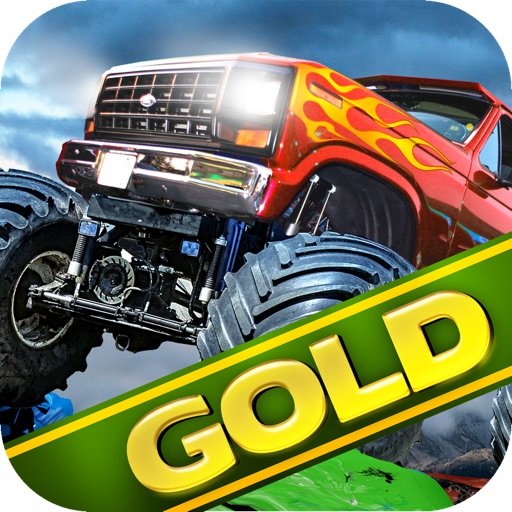 Monster Truck 3D Race Driving Gold: Offroad 4x4 Rally for Extreme AWD Vehicles icon