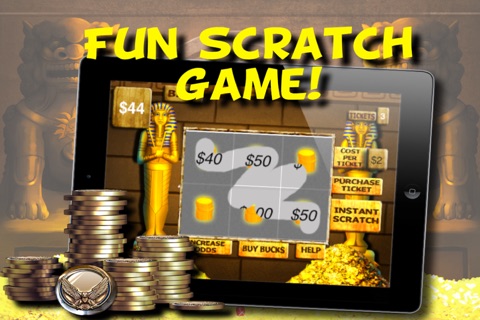 Scratch for Treasure - Lucky Lotto Scratcher Free Game screenshot 3