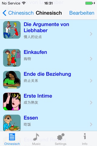 Chinesisch - Talking German to Chinese Translator + Phrasebook screenshot 3