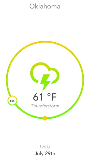 Aura - A Minimal Hourly Weather Forecast App(圖5)-速報App