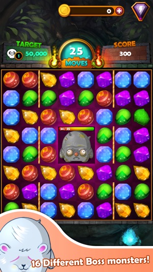 Gem Gem Blitz - match 3 game(圖2)-速報App