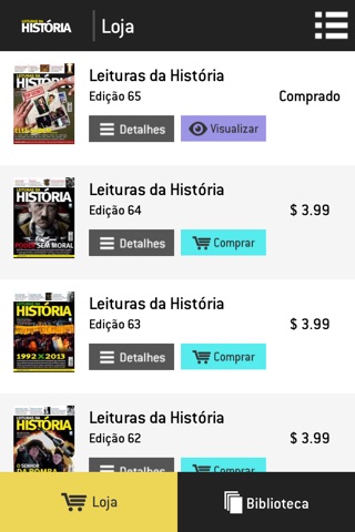 Revista Leituras da História screenshot 3