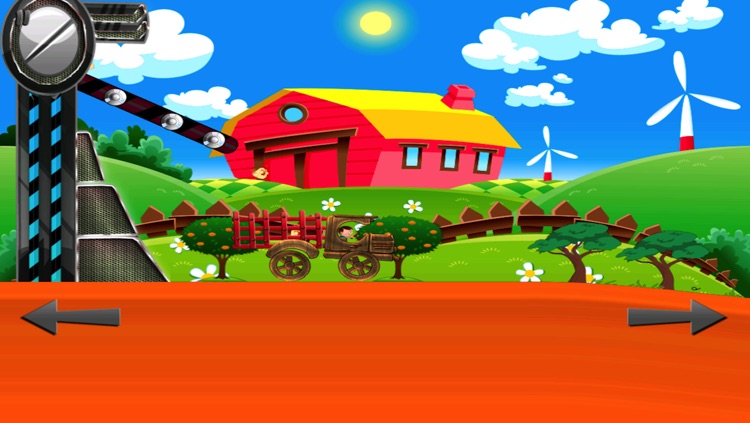 Chicken Farm - My Tiny Tractor Racing Game For Kids