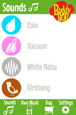 Sound Buddy baby calming sounds screenshot 2