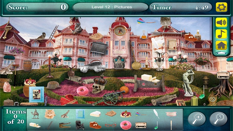 Hidden Objects: Magical World Castles