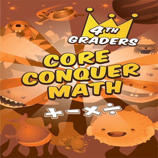 Core Conquer 4th Grade Math Icon