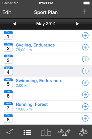 Sport Log Ultimate Pro - Plan, log, analyse and export training and fitness screenshot 2