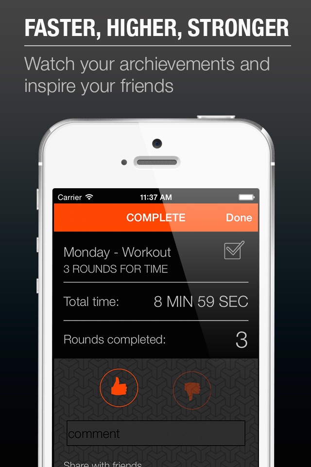 HIIT Workout - training schedule in a week with sport exercise fitness screenshot 4