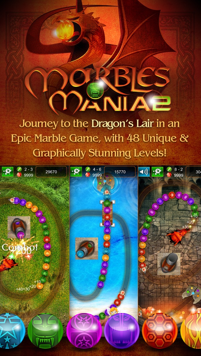 Marbles Mania 2 - The Dragon's Lairのおすすめ画像1