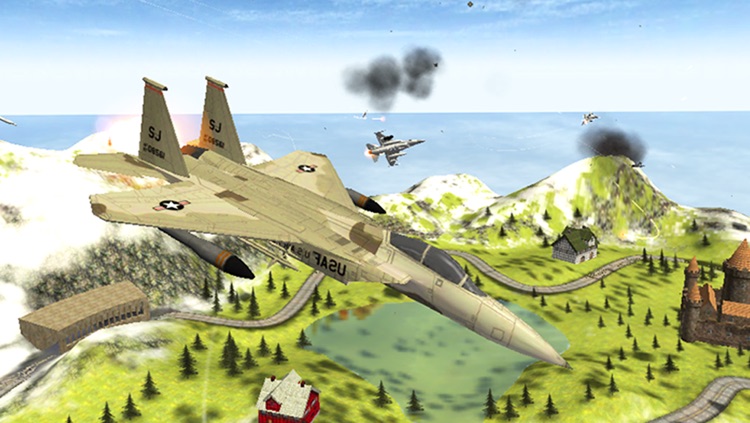 3D Fighter Jet Hurricane - Air Plane Combat Storm