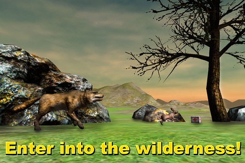 Wild Wolf Survival Simulator 3D Full screenshot 3