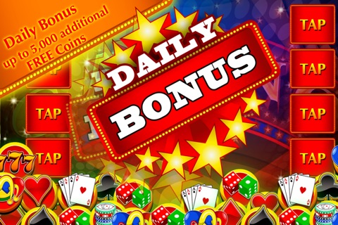 Poker Casino Slots - Mega Jackpot Payout of 1,000,000 Coins screenshot 2