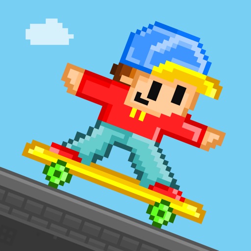 Skateboard Heroes - Play Pixel 8-bit Games for Free iOS App