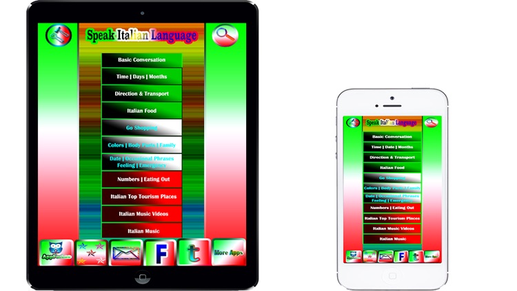 Learn to Speak Italian Language-Italian Phrasebook-Talking Italian-Italian app-Italy