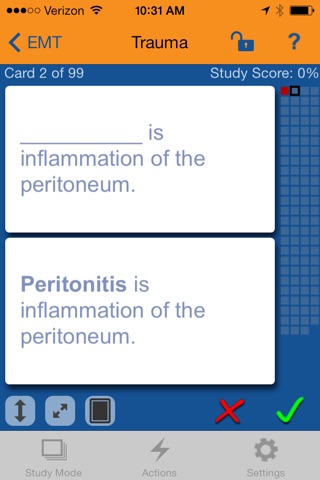 EMT Certification Exam Flashcards screenshot 2