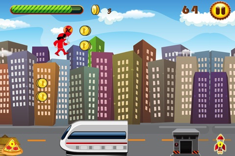 Ninja Kid Mega Jump Story screenshot 4