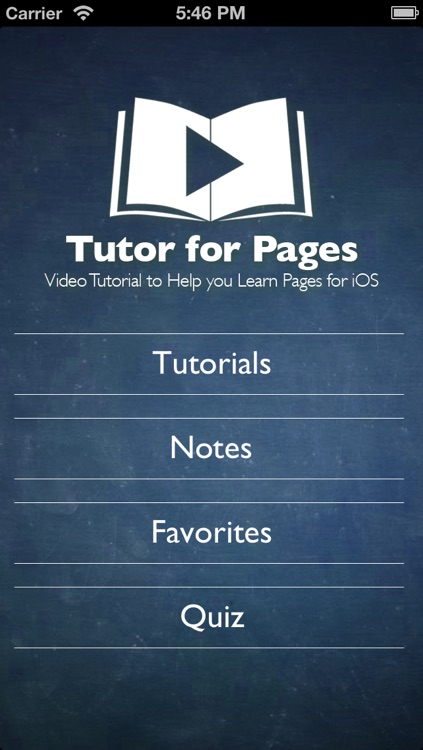 Tutor for Pages for iOS - Video Tutorial to Help you Learn Pages