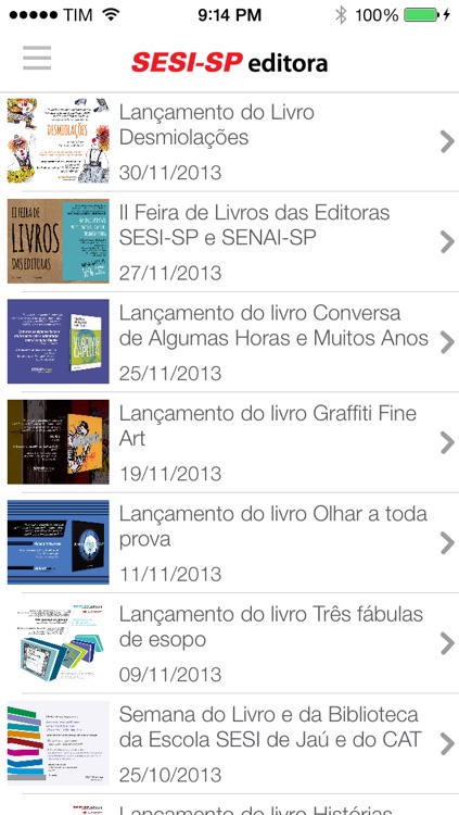 Livros SESI SP