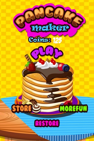 Pancake Maker - For hotdogs, hamburgers, ice cream, pizza & cake lovers – Free girls kids Cooking Game screenshot 2