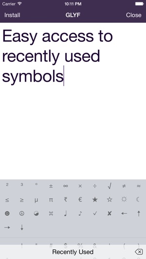 Glyf: Unicode keyboard(圖3)-速報App