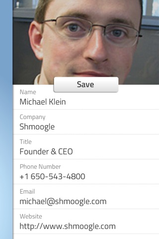NoBizCard - Send your contact info easily to anyone screenshot 3