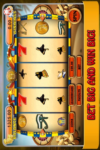 Slots: Double Down Egyptian Slot Machine screenshot 2