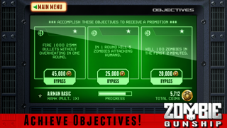 Screenshot from Zombie Gunship Free: Gun Down Zombies