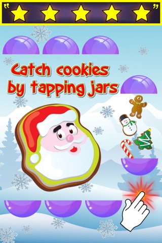 Cookie Catch - Fun Christmas Catching Game screenshot 2