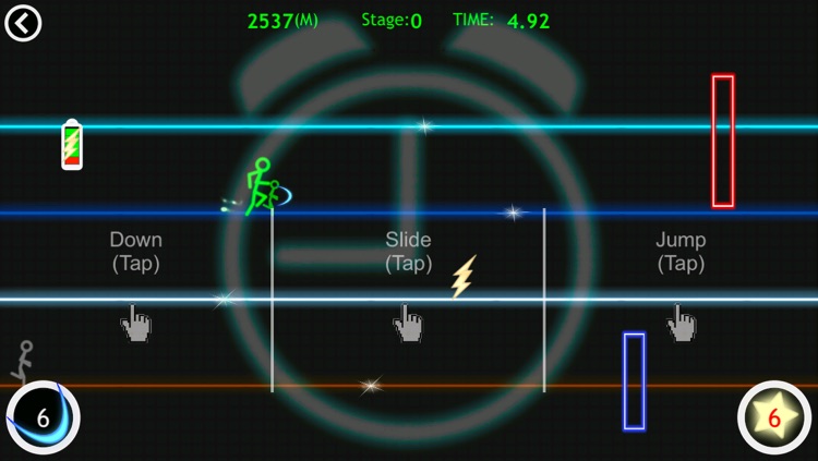 Neon Jumper - stickman run