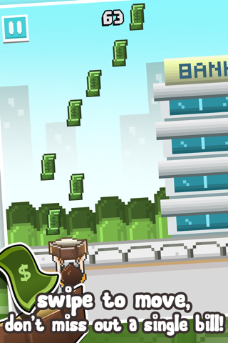 Raining Money - Cash Fall Free Game screenshot 2