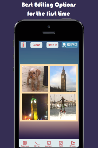 Frame It - Picture Collage, Camera Effects plus Photo Editor screenshot 2