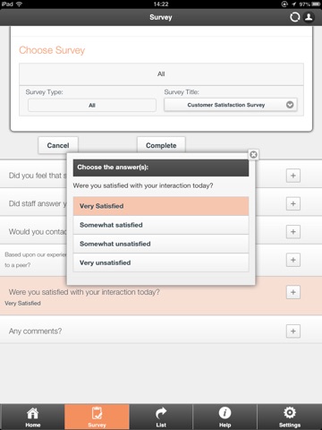 Walsh Mobile Survey Solution(MSS) screenshot 3