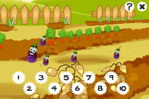 123 Count-ing & Learn-ing Number-s First Class: My little Garden: Free Education-al Game-s for Kid-s and Babies screenshot 3