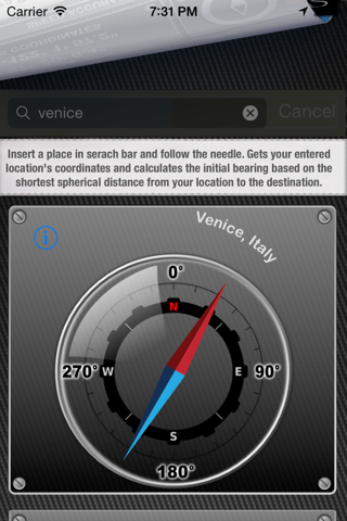 Speedometer GPS - with Altimeter, Chronometer and Location Tracking screenshot 2