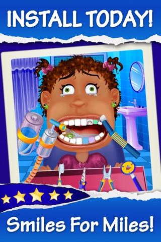 Little Dentist Make-Over - A Crazy Doctor Salon Game For Fashion Kids FREE screenshot 3