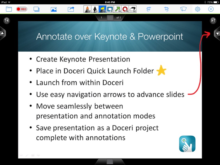 Doceri Interactive Whiteboard